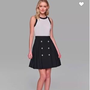 KARL LAGERFELD PARIS Mixed Media Dress size 10 New with tags - Retail $138